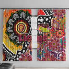 Lions AFL Celebrating 50 Years of Naidoc Window Curtain NAIDOC Week 2025 Aboriginal