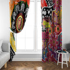 Lions AFL Celebrating 50 Years of Naidoc Window Curtain NAIDOC Week 2025 Aboriginal