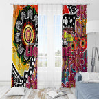 Lions AFL Celebrating 50 Years of Naidoc Window Curtain NAIDOC Week 2025 Aboriginal