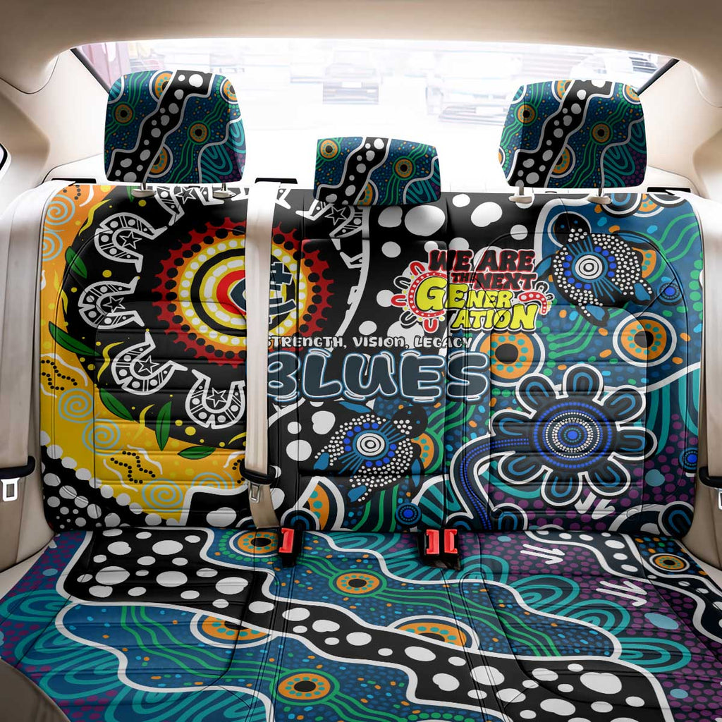 Blues AFL Celebrating 50 Years of Naidoc Back Car Seat Cover NAIDOC Week 2025 Aboriginal