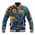 Personalised Blues AFL Celebrating 50 Years of Naidoc Baseball Jacket NAIDOC Week 2025 Aboriginal
