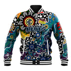 Personalised Blues AFL Celebrating 50 Years of Naidoc Baseball Jacket NAIDOC Week 2025 Aboriginal