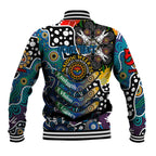 Personalised Blues AFL Celebrating 50 Years of Naidoc Baseball Jacket NAIDOC Week 2025 Aboriginal