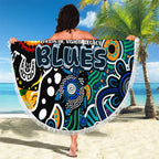Blues AFL Celebrating 50 Years of Naidoc Beach Blanket NAIDOC Week 2025 Aboriginal