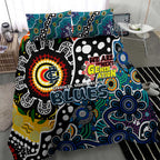 Blues AFL Celebrating 50 Years of Naidoc Bedding Set NAIDOC Week 2025 Aboriginal