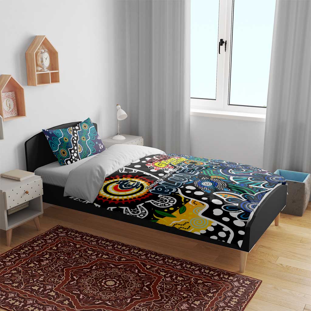 Blues AFL Celebrating 50 Years of Naidoc Bedding Set NAIDOC Week 2025 Aboriginal