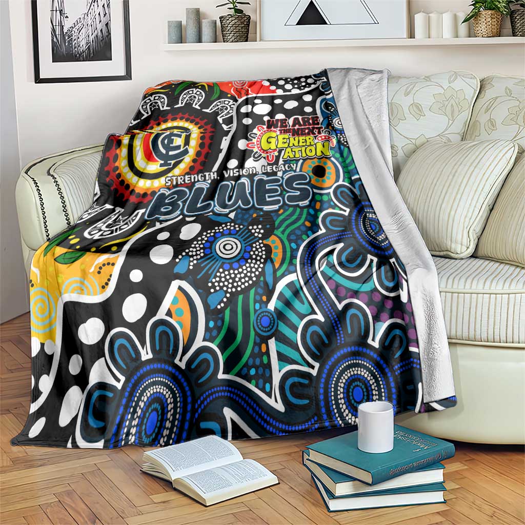Blues AFL Celebrating 50 Years of Naidoc Blanket NAIDOC Week 2025 Aboriginal