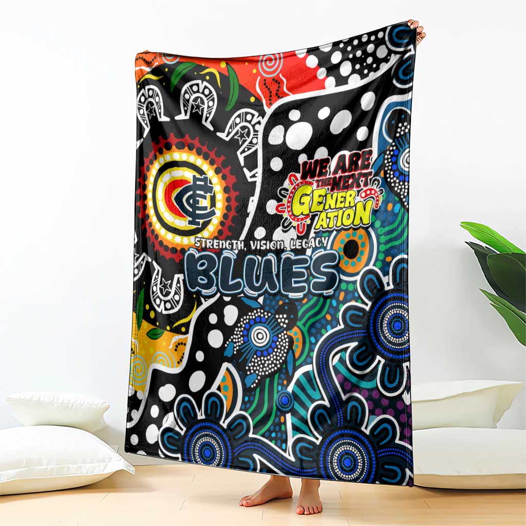 Blues AFL Celebrating 50 Years of Naidoc Blanket NAIDOC Week 2025 Aboriginal