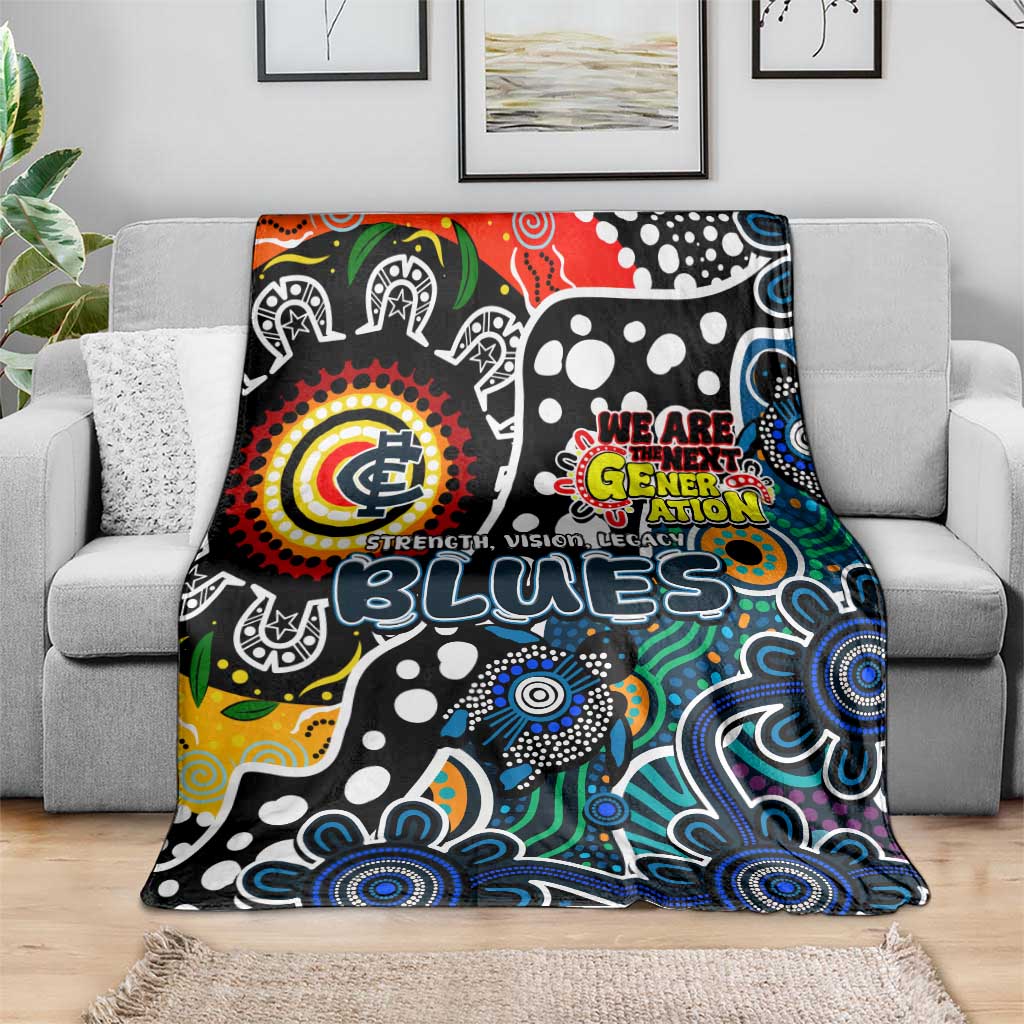 Blues AFL Celebrating 50 Years of Naidoc Blanket NAIDOC Week 2025 Aboriginal