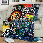 Blues AFL Celebrating 50 Years of Naidoc Blanket NAIDOC Week 2025 Aboriginal