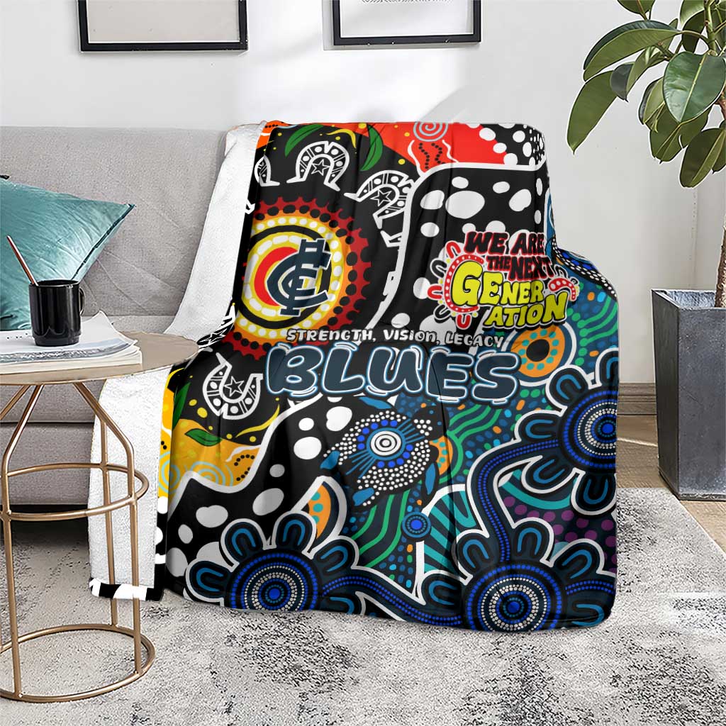 Blues AFL Celebrating 50 Years of Naidoc Blanket NAIDOC Week 2025 Aboriginal