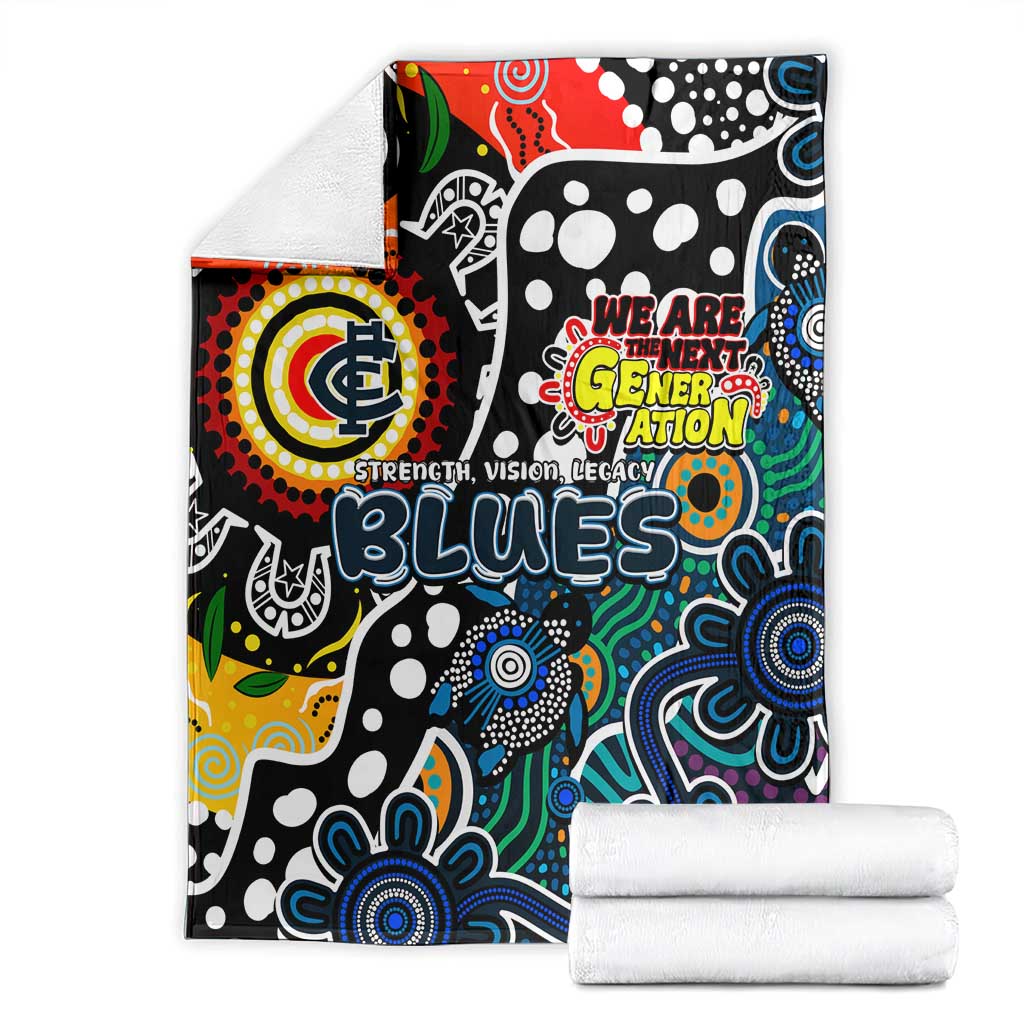 Blues AFL Celebrating 50 Years of Naidoc Blanket NAIDOC Week 2025 Aboriginal