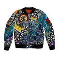 Personalised Blues AFL Celebrating 50 Years of Naidoc Bomber Jacket NAIDOC Week 2025 Aboriginal