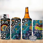 Blues AFL Celebrating 50 Years of Naidoc 4 in 1 Can Cooler Tumbler NAIDOC Week 2025 Aboriginal