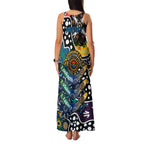 Personalised Blues AFL Celebrating 50 Years of Naidoc Family Matching Tank Maxi Dress and Hawaiian Shirt NAIDOC Week 2025 Aboriginal