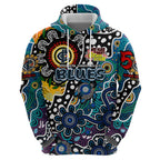 Personalised Blues AFL Celebrating 50 Years of Naidoc Hoodie NAIDOC Week 2025 Aboriginal