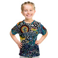 Personalised Blues AFL Celebrating 50 Years of Naidoc Kid T Shirt NAIDOC Week 2025 Aboriginal