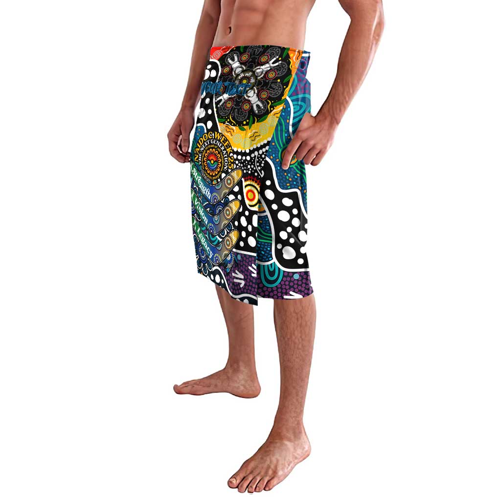 Personalised Blues AFL Celebrating 50 Years of Naidoc Lavalava NAIDOC Week 2025 Aboriginal