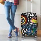 Blues AFL Celebrating 50 Years of Naidoc Luggage Cover NAIDOC Week 2025 Aboriginal