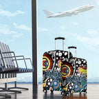 Blues AFL Celebrating 50 Years of Naidoc Luggage Cover NAIDOC Week 2025 Aboriginal