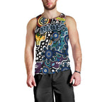 Personalised Blues AFL Celebrating 50 Years of Naidoc Men Tank Top NAIDOC Week 2025 Aboriginal
