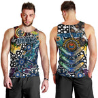 Personalised Blues AFL Celebrating 50 Years of Naidoc Men Tank Top NAIDOC Week 2025 Aboriginal