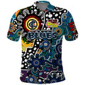 Personalised Blues AFL Celebrating 50 Years of Naidoc Polo Shirt NAIDOC Week 2025 Aboriginal