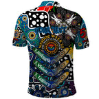 Personalised Blues AFL Celebrating 50 Years of Naidoc Polo Shirt NAIDOC Week 2025 Aboriginal