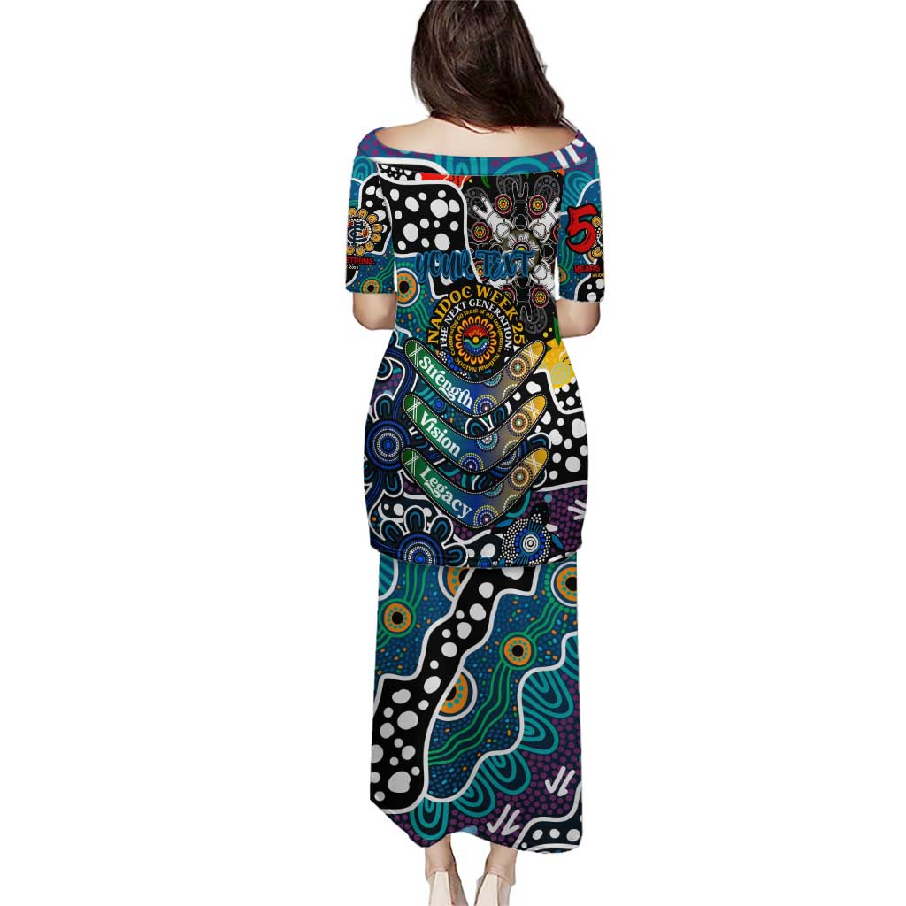 Personalised Blues AFL Celebrating 50 Years of Naidoc Puletasi NAIDOC Week 2025 Aboriginal