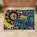 Blues AFL Celebrating 50 Years of Naidoc Rubber Doormat NAIDOC Week 2025 Aboriginal