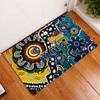 Blues AFL Celebrating 50 Years of Naidoc Rubber Doormat NAIDOC Week 2025 Aboriginal