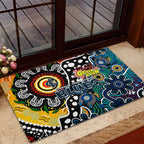 Blues AFL Celebrating 50 Years of Naidoc Rubber Doormat NAIDOC Week 2025 Aboriginal