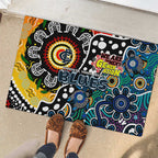 Blues AFL Celebrating 50 Years of Naidoc Rubber Doormat NAIDOC Week 2025 Aboriginal
