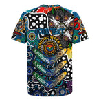 Personalised Blues AFL Celebrating 50 Years of Naidoc Rugby Jersey NAIDOC Week 2025 Aboriginal
