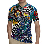 Personalised Blues AFL Celebrating 50 Years of Naidoc Rugby Jersey NAIDOC Week 2025 Aboriginal
