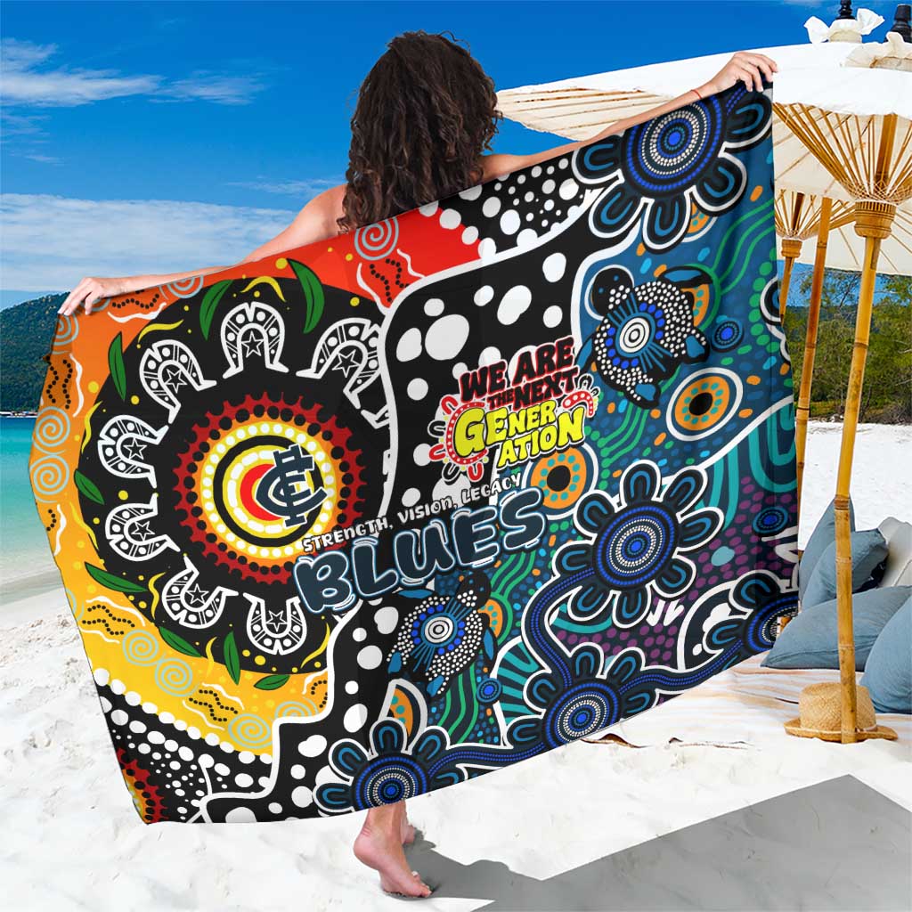 Blues AFL Celebrating 50 Years of Naidoc Sarong NAIDOC Week 2025 Aboriginal