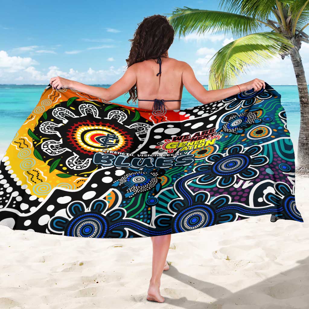 Blues AFL Celebrating 50 Years of Naidoc Sarong NAIDOC Week 2025 Aboriginal