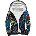 Personalised Blues AFL Celebrating 50 Years of Naidoc Sherpa Hoodie NAIDOC Week 2025 Aboriginal
