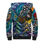Personalised Blues AFL Celebrating 50 Years of Naidoc Sherpa Hoodie NAIDOC Week 2025 Aboriginal