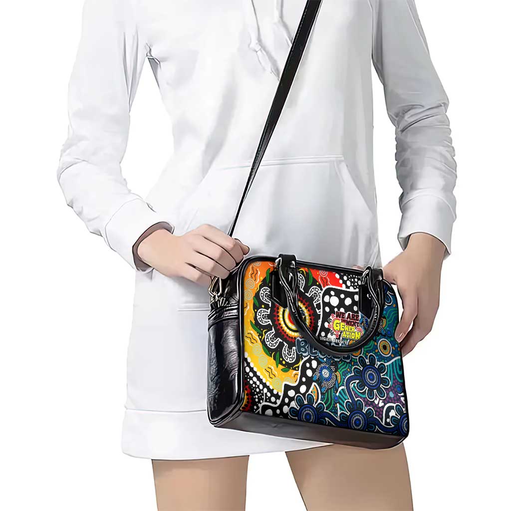Blues AFL Celebrating 50 Years of Naidoc Shoulder Handbag NAIDOC Week 2025 Aboriginal