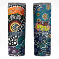 Blues AFL Celebrating 50 Years of Naidoc Skinny Tumbler NAIDOC Week 2025 Aboriginal