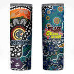 Blues AFL Celebrating 50 Years of Naidoc Skinny Tumbler NAIDOC Week 2025 Aboriginal