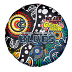 Blues AFL Celebrating 50 Years of Naidoc Spare Tire Cover NAIDOC Week 2025 Aboriginal