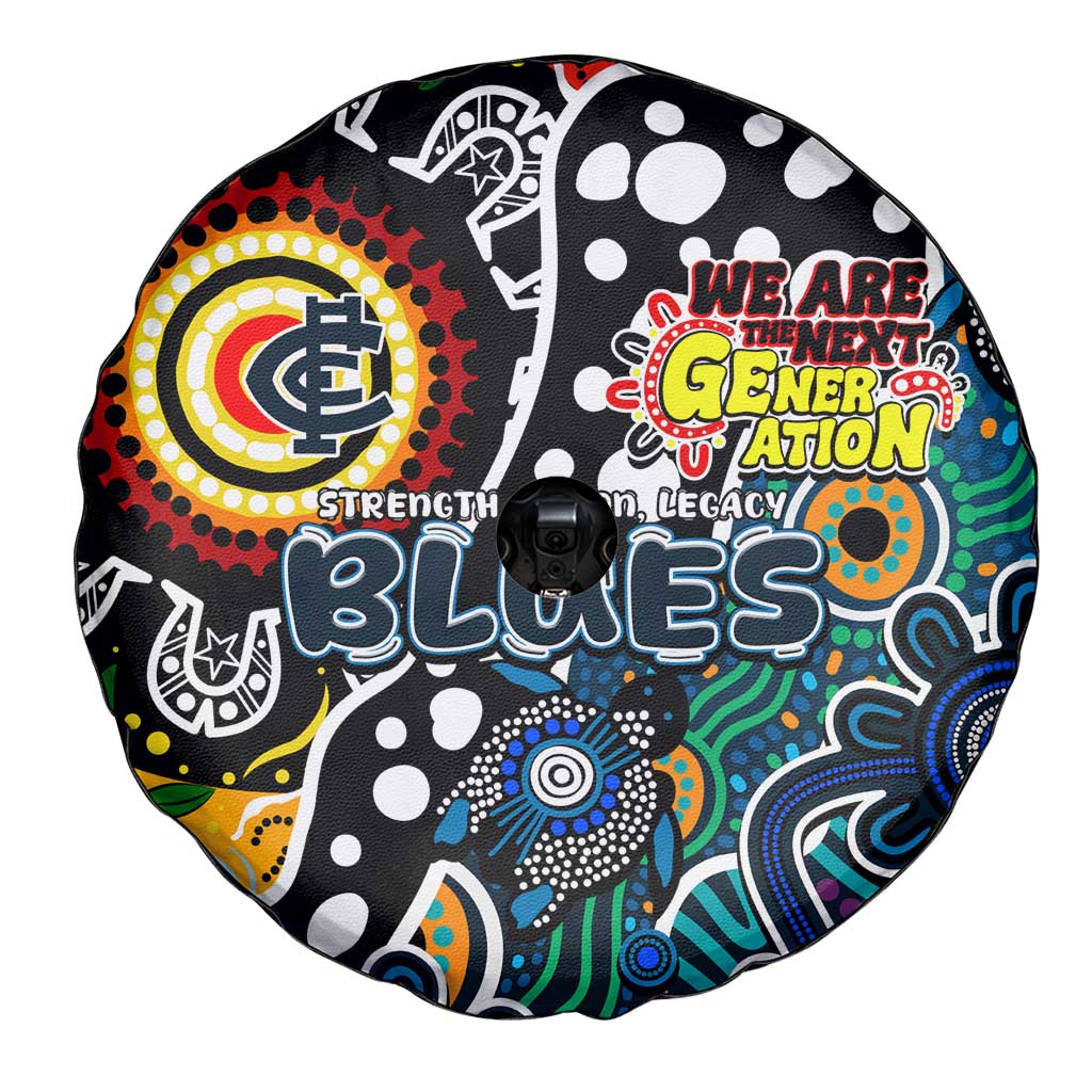 Blues AFL Celebrating 50 Years of Naidoc Spare Tire Cover NAIDOC Week 2025 Aboriginal