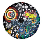 Blues AFL Celebrating 50 Years of Naidoc Spare Tire Cover NAIDOC Week 2025 Aboriginal