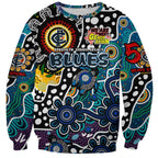 Personalised Blues AFL Celebrating 50 Years of Naidoc Sweatshirt NAIDOC Week 2025 Aboriginal