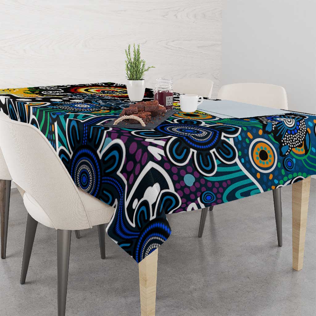 Blues AFL Celebrating 50 Years of Naidoc Tablecloth NAIDOC Week 2025 Aboriginal