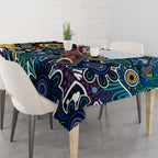 Blues AFL Celebrating 50 Years of Naidoc Tablecloth NAIDOC Week 2025 Aboriginal