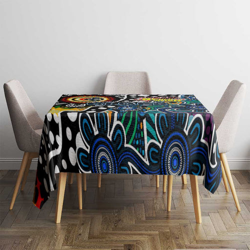 Blues AFL Celebrating 50 Years of Naidoc Tablecloth NAIDOC Week 2025 Aboriginal