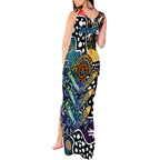 Personalised Blues AFL Celebrating 50 Years of Naidoc Tank Maxi Dress NAIDOC Week 2025 Aboriginal